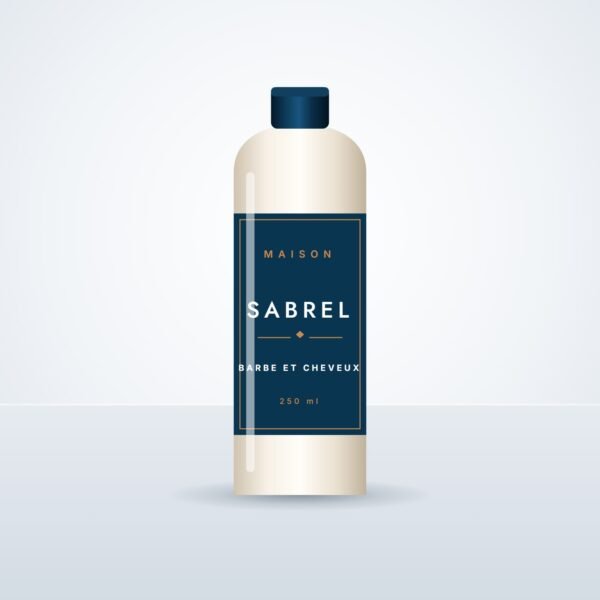 Shampoing barbe et cheveux, 250 ml, Maison Sabrel